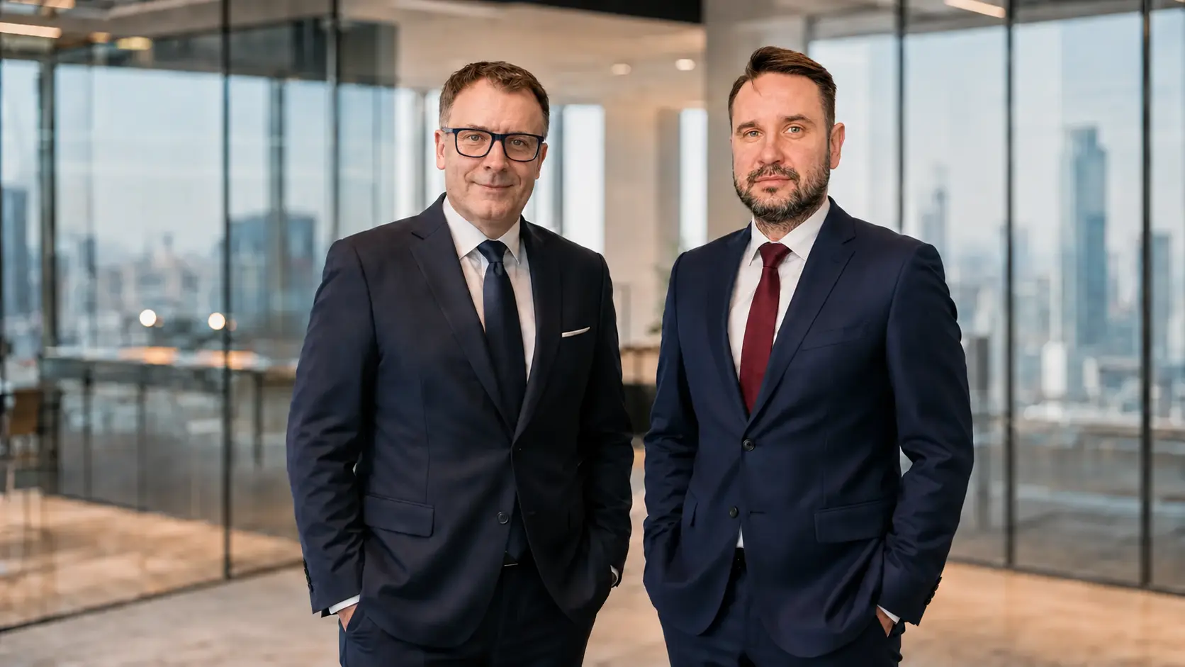 Jakub Jaroń i Adam Klęczar, prawnicy kancelarii Empirium